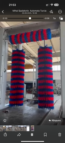 Spalator auto spalatorie automata TIR.